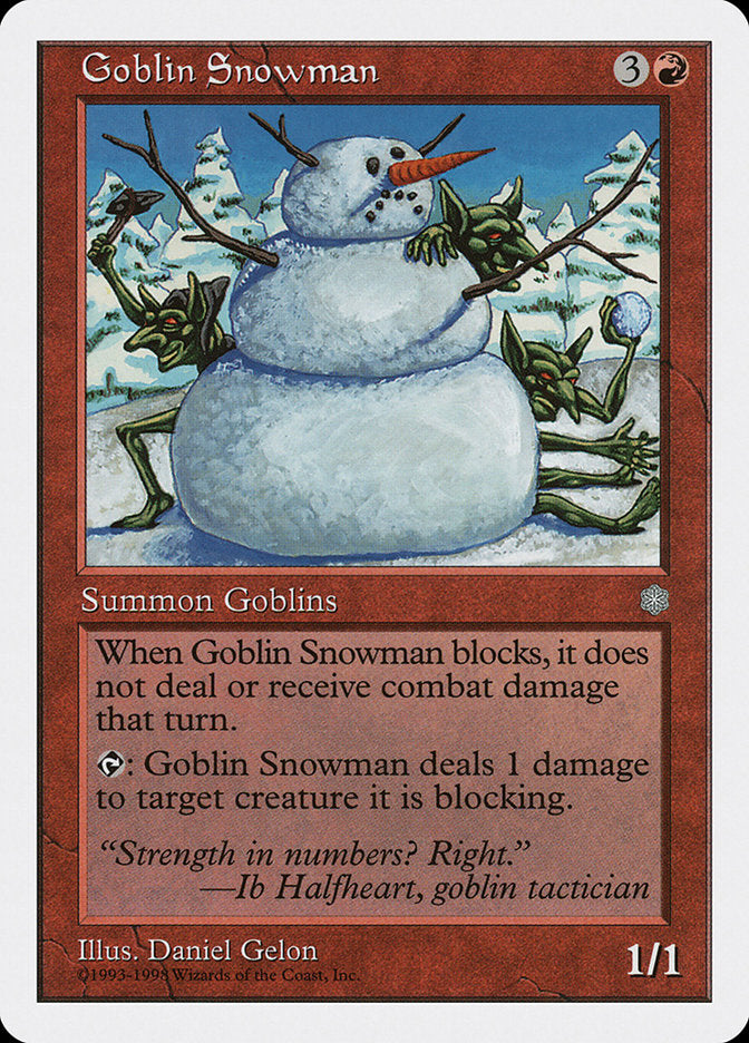 Goblin Snowman [Anthologies] | Galaxy Games LLC