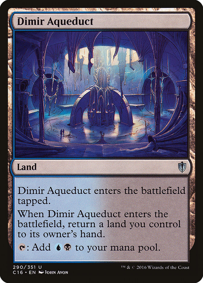 Dimir Aqueduct [Commander 2016] | Galaxy Games LLC