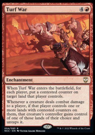 Turf War (Promo Pack) [Streets of New Capenna Commander Promos] | Galaxy Games LLC