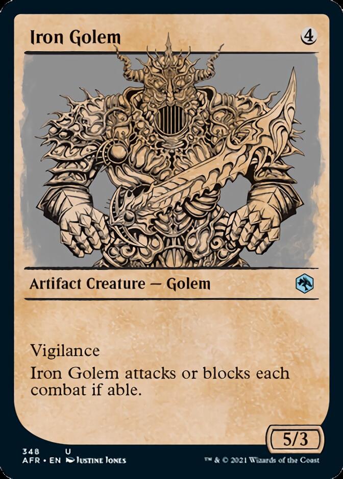 Iron Golem (Showcase) [Dungeons & Dragons: Adventures in the Forgotten Realms] | Galaxy Games LLC