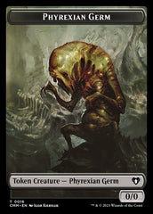 Eldrazi Spawn // Phyrexian Germ Double-Sided Token [Commander Masters Tokens] | Galaxy Games LLC