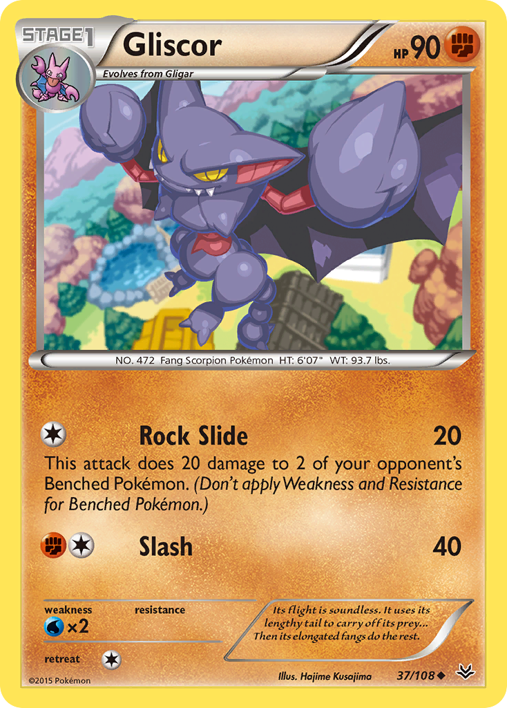 Gliscor (37/108) [XY: Roaring Skies] | Galaxy Games LLC