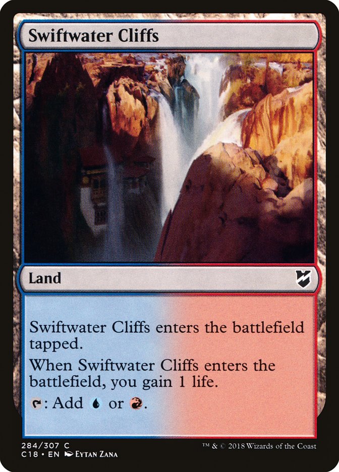 Swiftwater Cliffs [Commander 2018] | Galaxy Games LLC