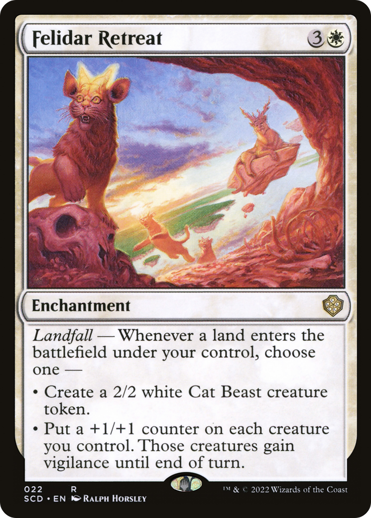 Felidar Retreat [Starter Commander Decks] | Galaxy Games LLC
