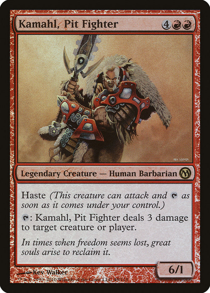 Kamahl, Pit Fighter [Duels of the Planeswalkers] | Galaxy Games LLC