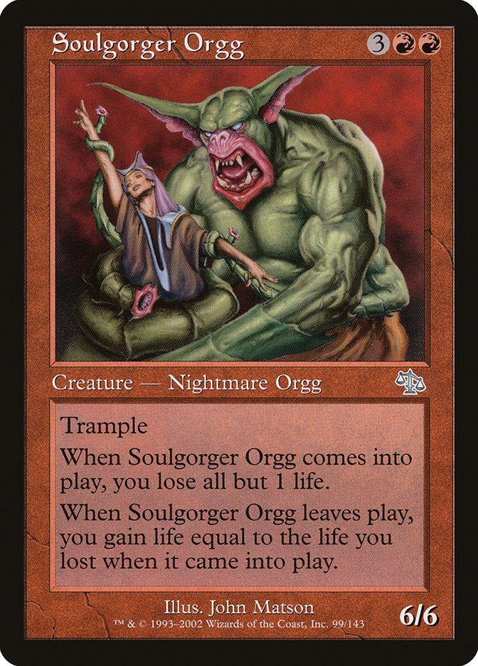 Soulgorger Orgg [Judgment] | Galaxy Games LLC