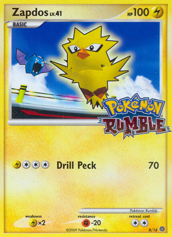 Zapdos (8/16) [Pokémon Rumble] | Galaxy Games LLC