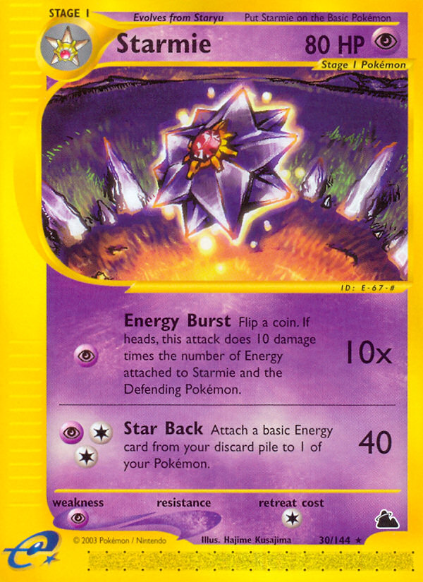 Starmie (30/144) [Skyridge] | Galaxy Games LLC