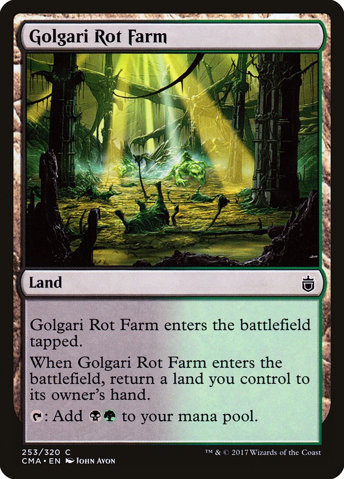 Golgari Rot Farm [Commander Anthology] | Galaxy Games LLC