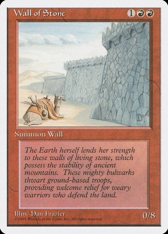 Wall of Stone [Fourth Edition] | Galaxy Games LLC
