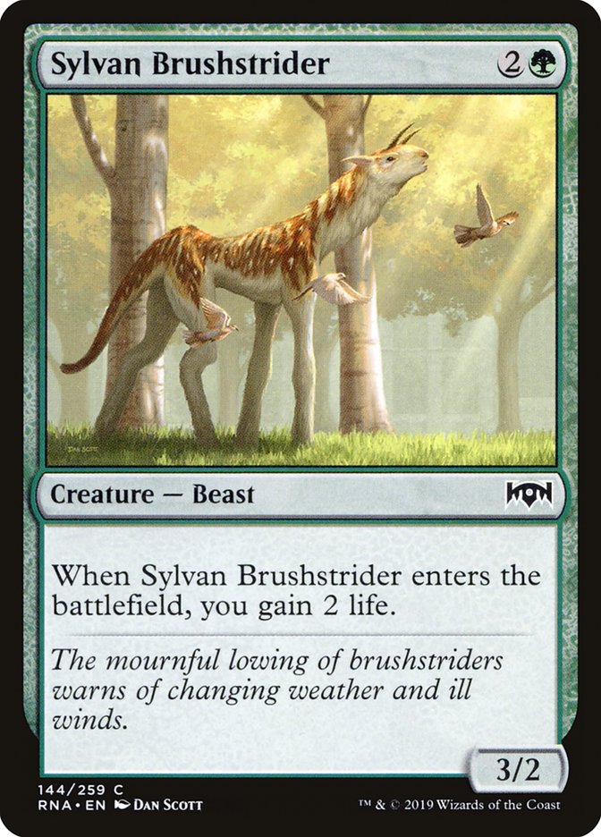 Sylvan Brushstrider [Ravnica Allegiance] | Galaxy Games LLC