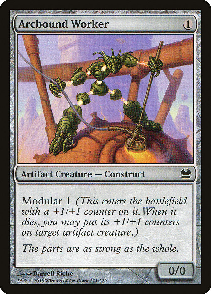 Arcbound Worker [Modern Masters] | Galaxy Games LLC