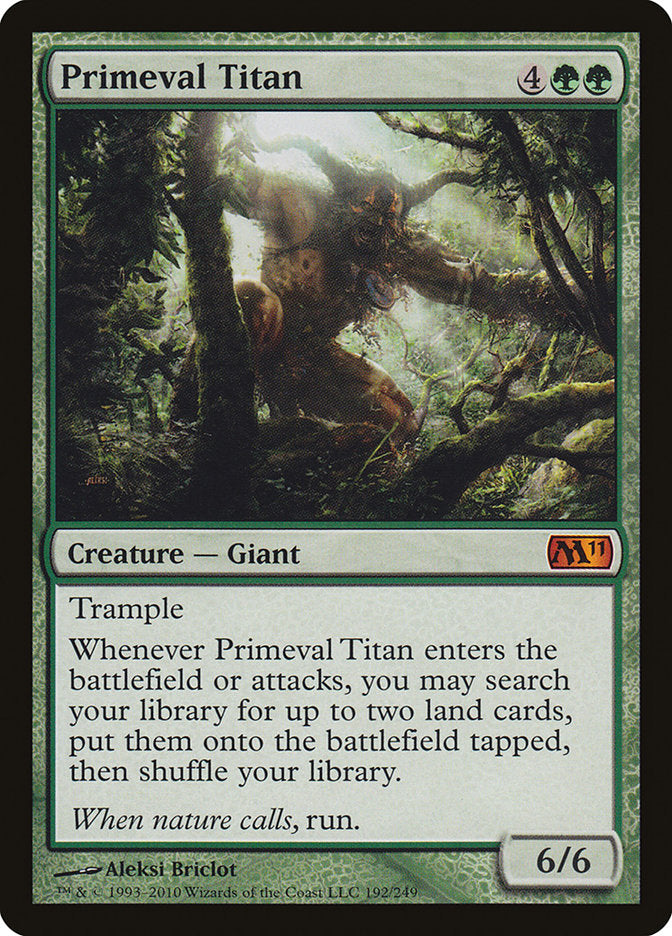 Primeval Titan [Magic 2011] | Galaxy Games LLC