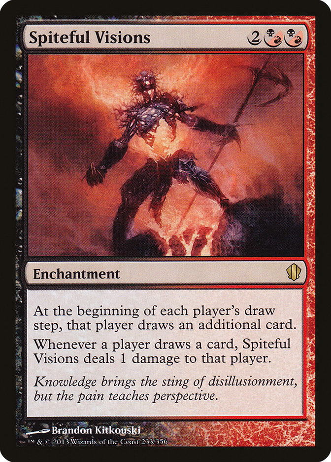 Spiteful Visions [Commander 2013] | Galaxy Games LLC