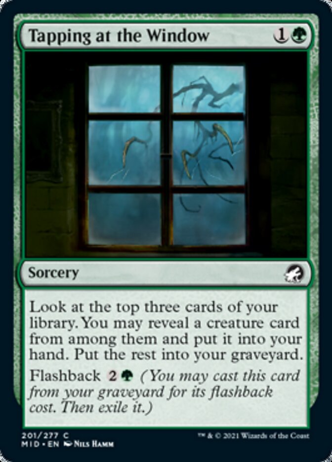 Tapping at the Window [Innistrad: Midnight Hunt] | Galaxy Games LLC