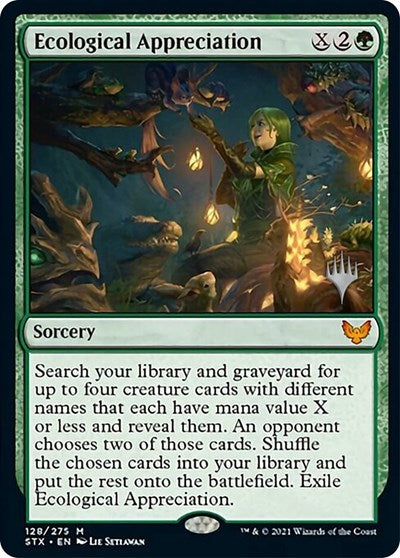 Ecological Appreciation (Promo Pack) [Strixhaven: School of Mages Promos] | Galaxy Games LLC