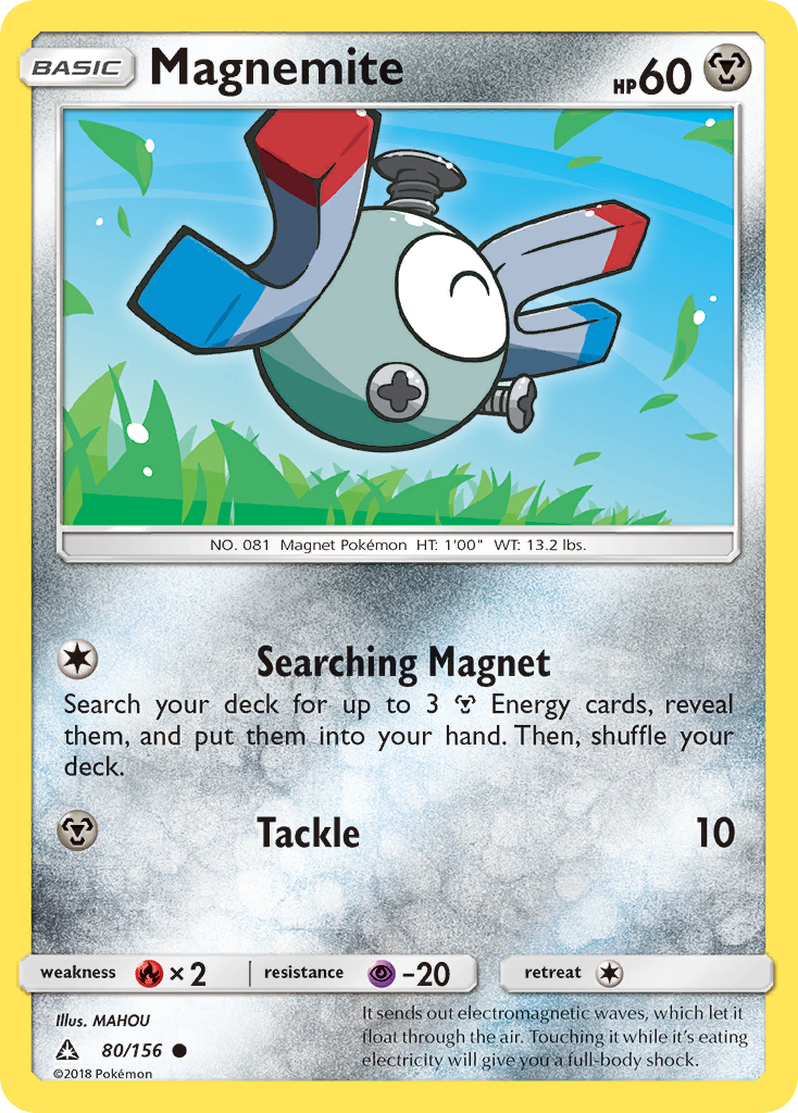 Magnemite (80/156) [Sun & Moon: Ultra Prism] | Galaxy Games LLC