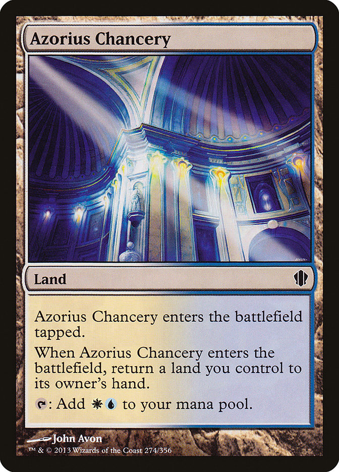 Azorius Chancery [Commander 2013] | Galaxy Games LLC