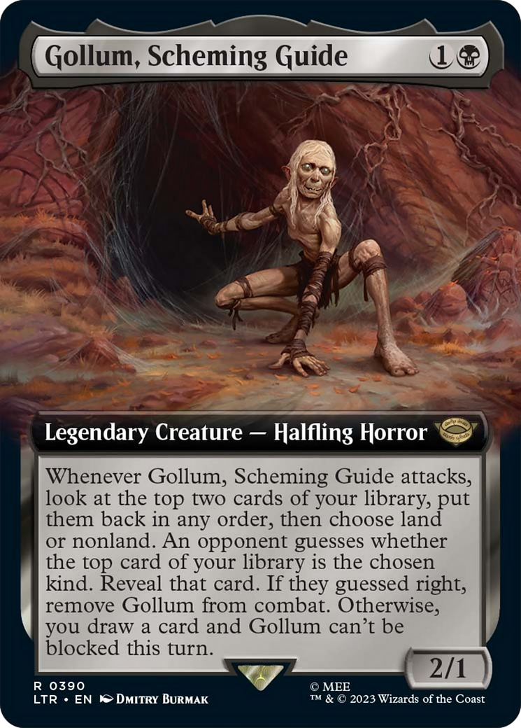 Gollum, Scheming Guide (Extended Art) [The Lord of the Rings: Tales of Middle-Earth] | Galaxy Games LLC