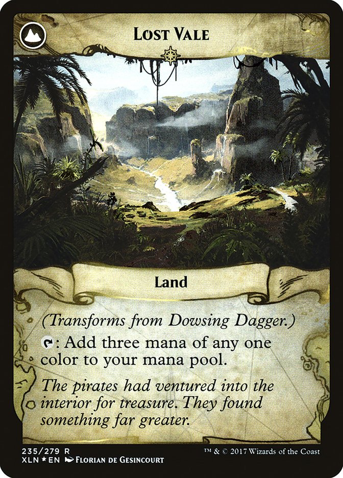 Dowsing Dagger // Lost Vale [Ixalan Prerelease Promos] | Galaxy Games LLC