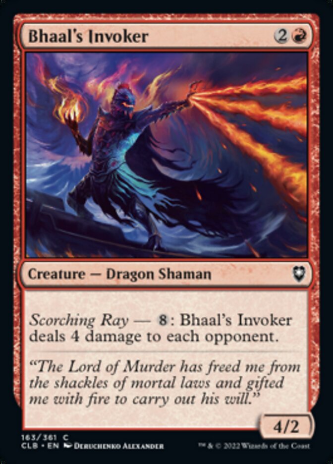 Bhaal's Invoker [Commander Legends: Battle for Baldur's Gate] | Galaxy Games LLC