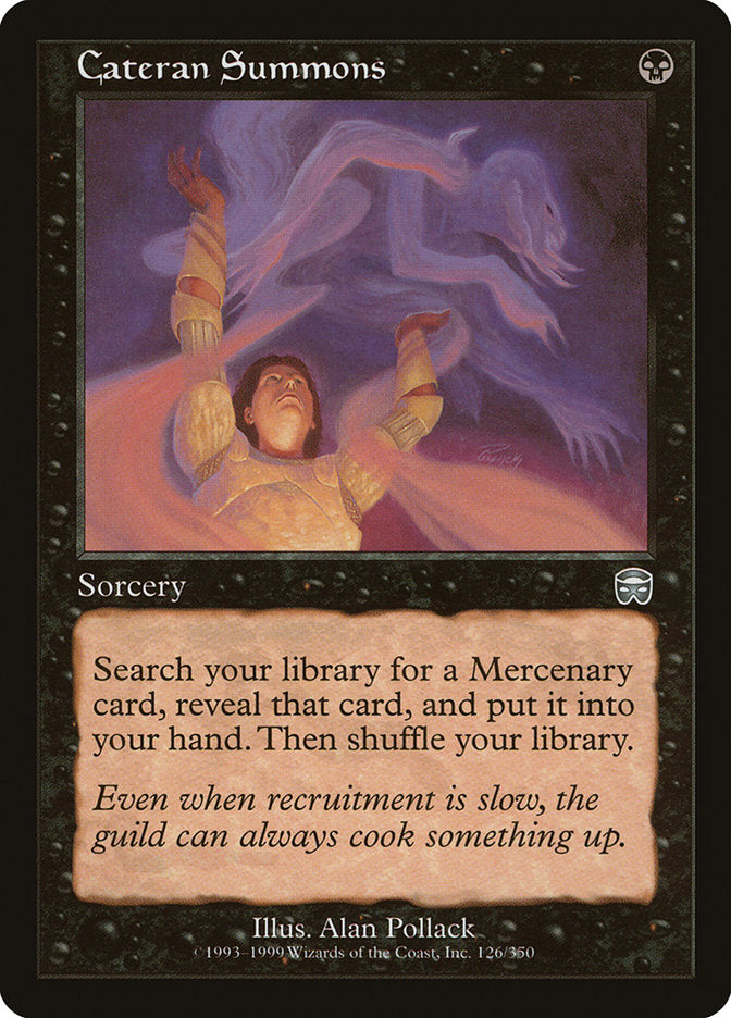 Cateran Summons [Mercadian Masques] | Galaxy Games LLC