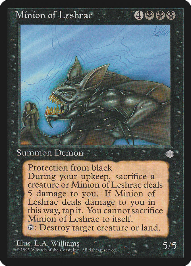 Minion of Leshrac [Ice Age] | Galaxy Games LLC