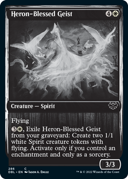 Heron-Blessed Geist [Innistrad: Double Feature] | Galaxy Games LLC