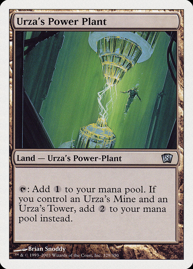 Urza's Power Plant [Eighth Edition] | Galaxy Games LLC