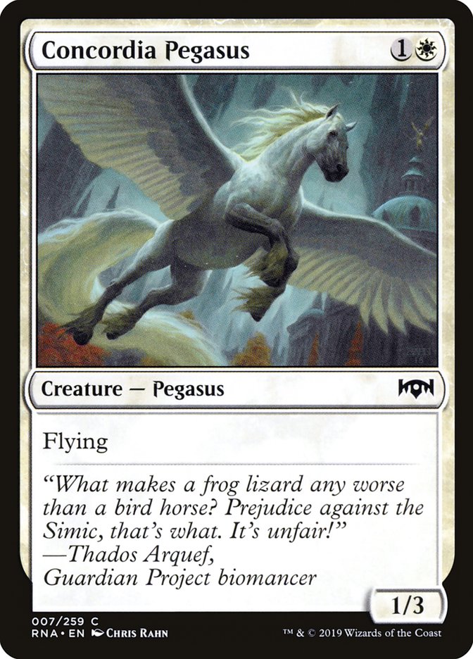 Concordia Pegasus [Ravnica Allegiance] | Galaxy Games LLC