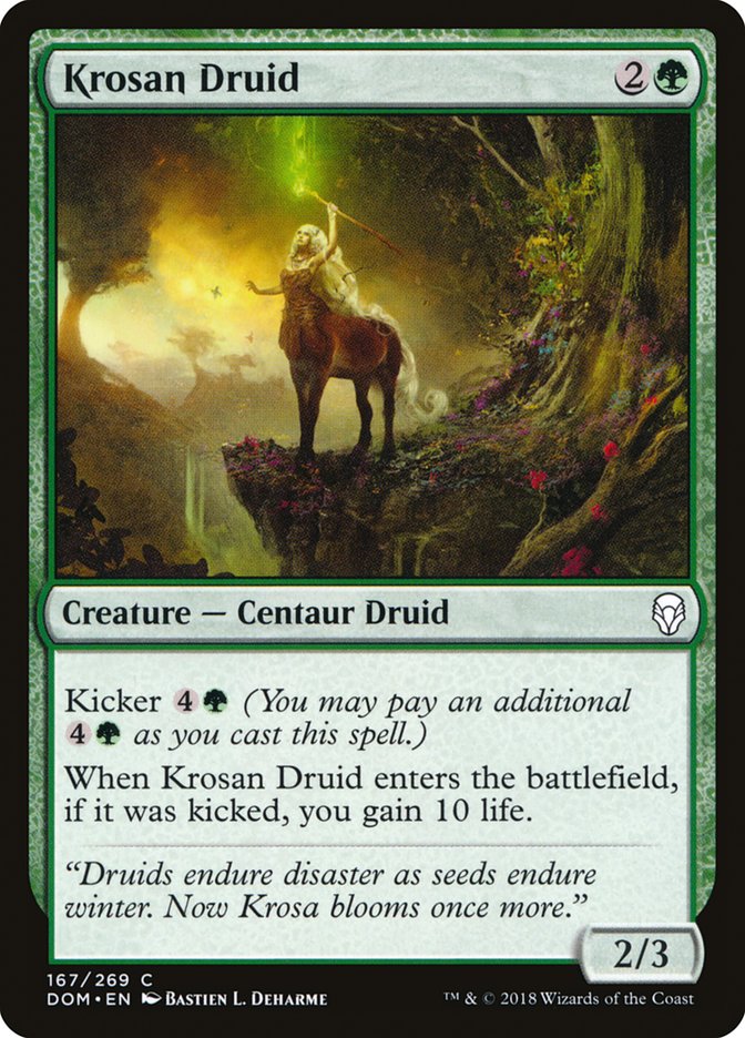 Krosan Druid [Dominaria] | Galaxy Games LLC