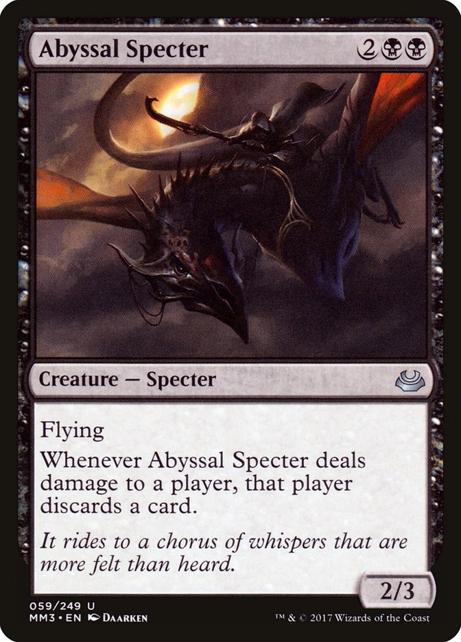 Abyssal Specter [Modern Masters 2017] | Galaxy Games LLC