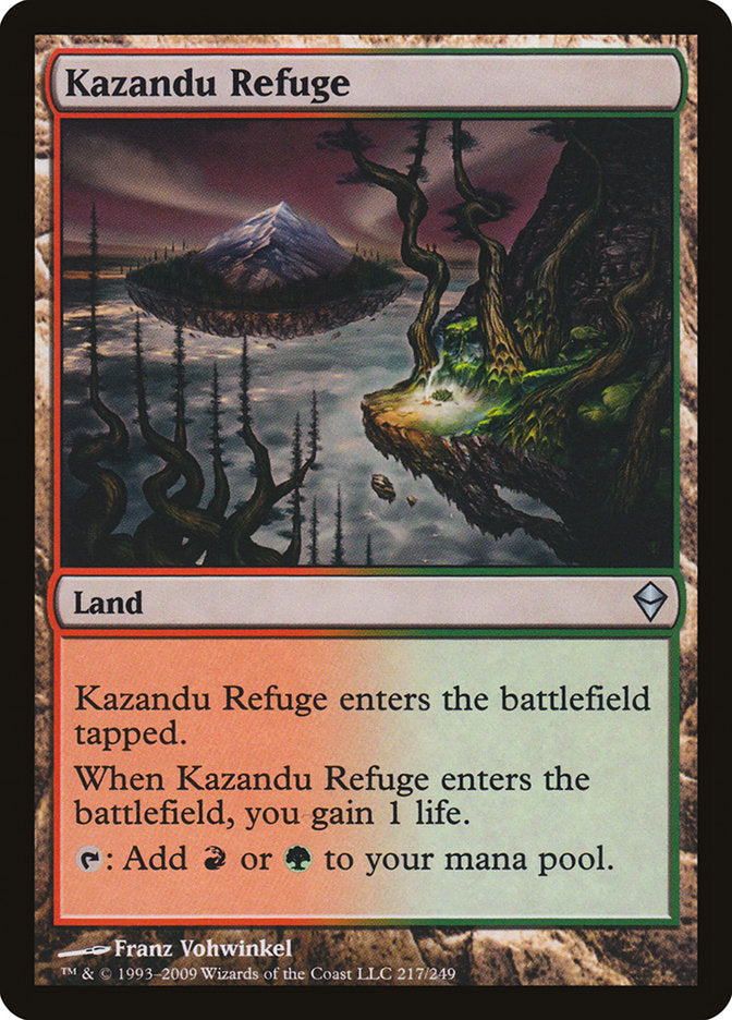 Kazandu Refuge [Zendikar] | Galaxy Games LLC