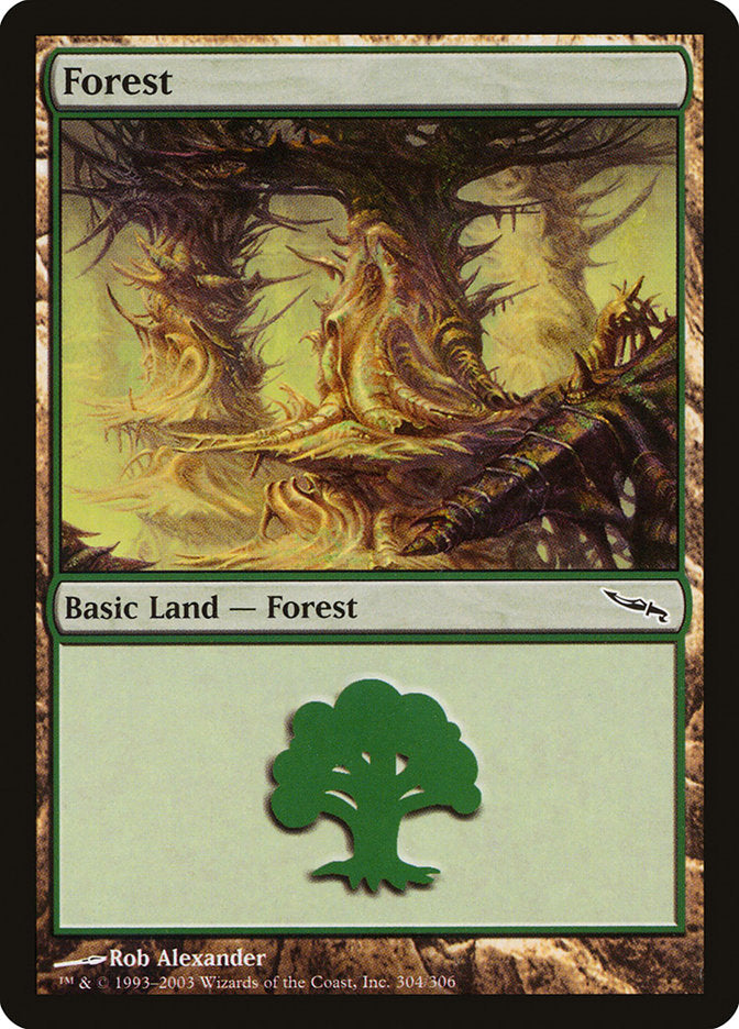 Forest (304) [Mirrodin] | Galaxy Games LLC