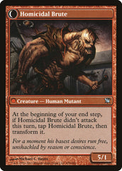 Civilized Scholar // Homicidal Brute [Innistrad] | Galaxy Games LLC