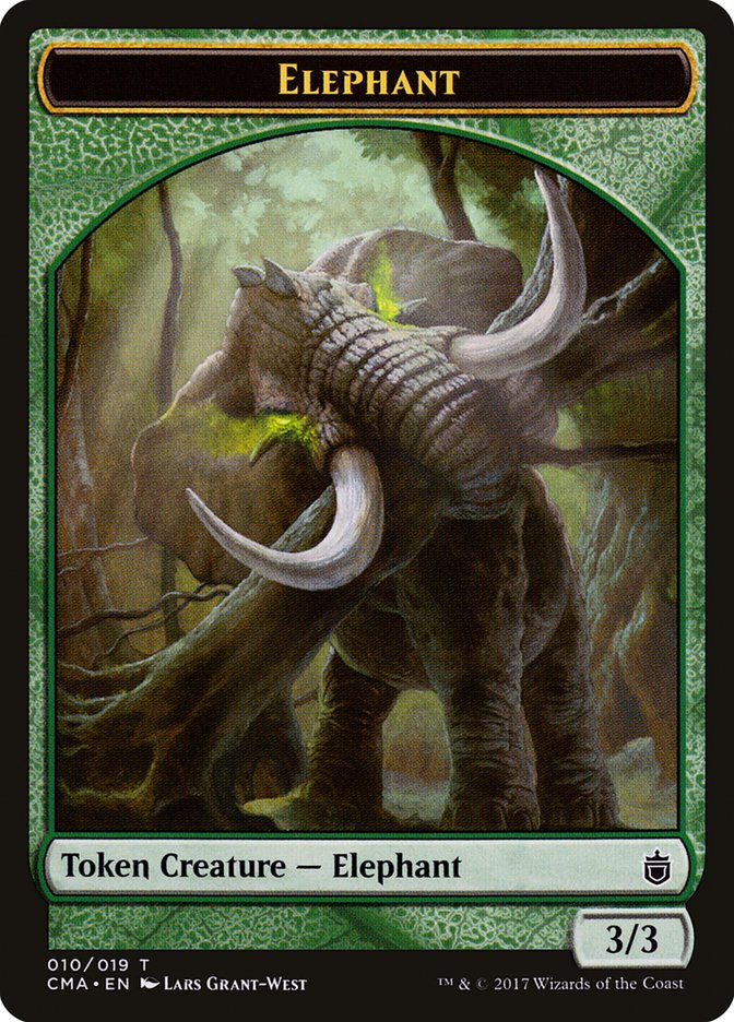 Elephant Token [Commander Anthology Tokens] | Galaxy Games LLC
