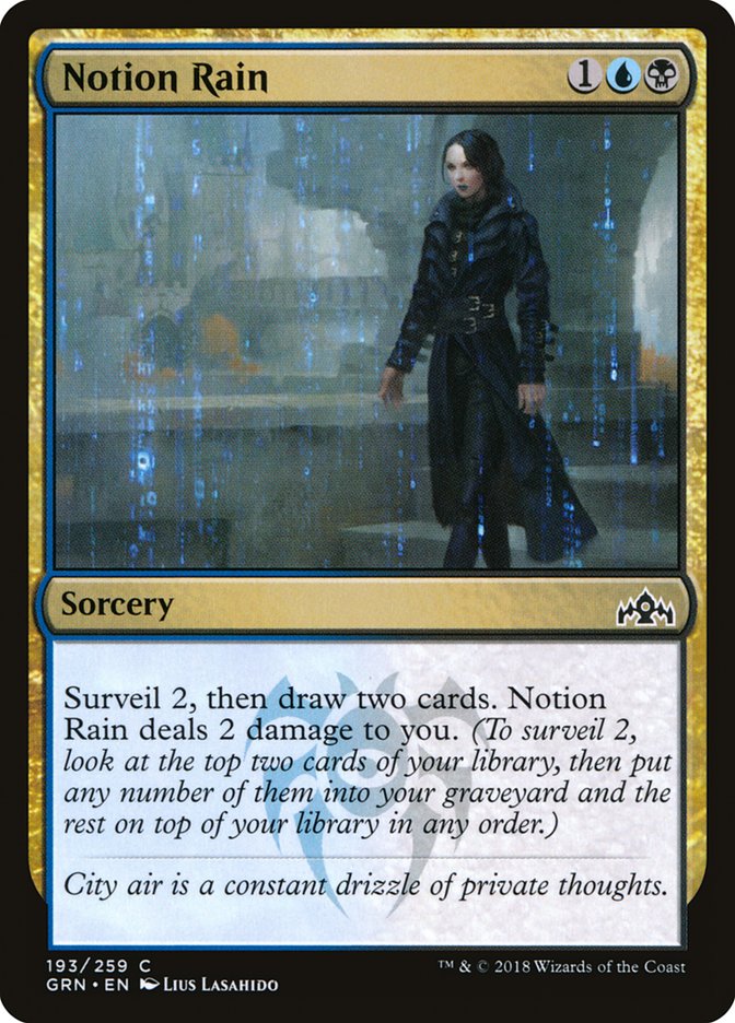 Notion Rain [Guilds of Ravnica] | Galaxy Games LLC