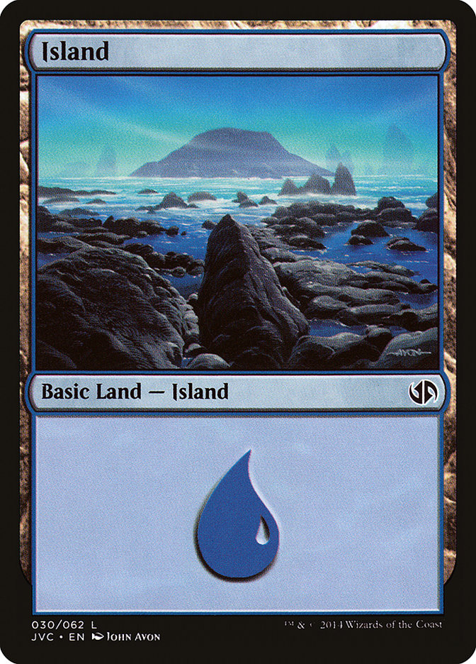 Island (30) [Duel Decks Anthology] | Galaxy Games LLC