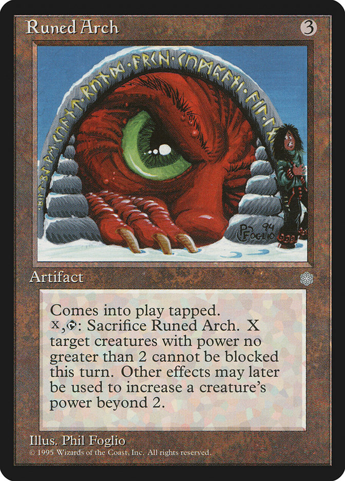 Runed Arch [Ice Age] | Galaxy Games LLC