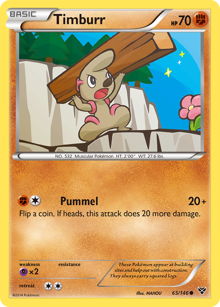 Timburr (65/146) [XY: Base Set] | Galaxy Games LLC