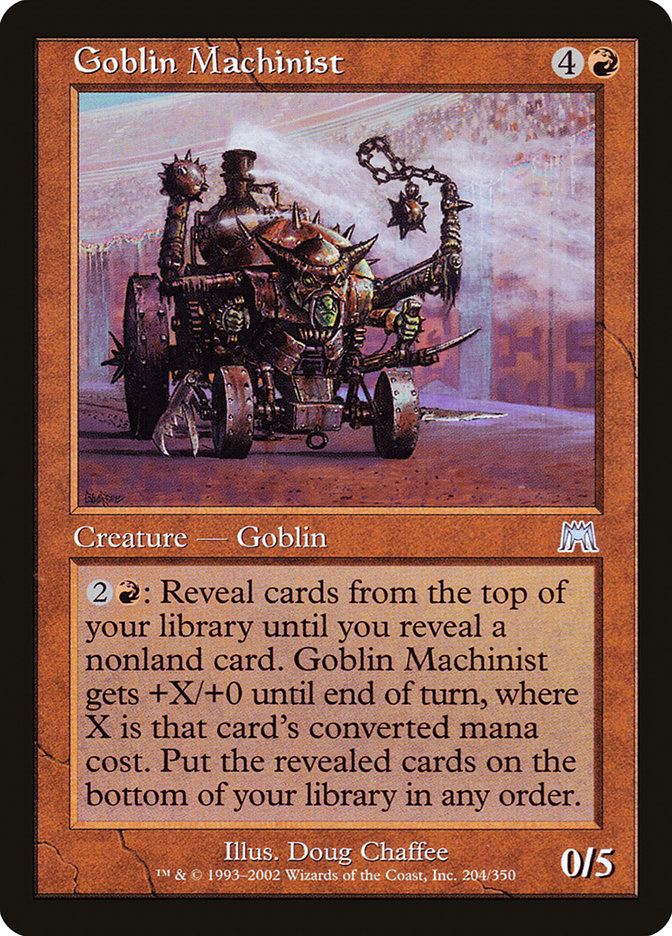 Goblin Machinist [Onslaught] | Galaxy Games LLC