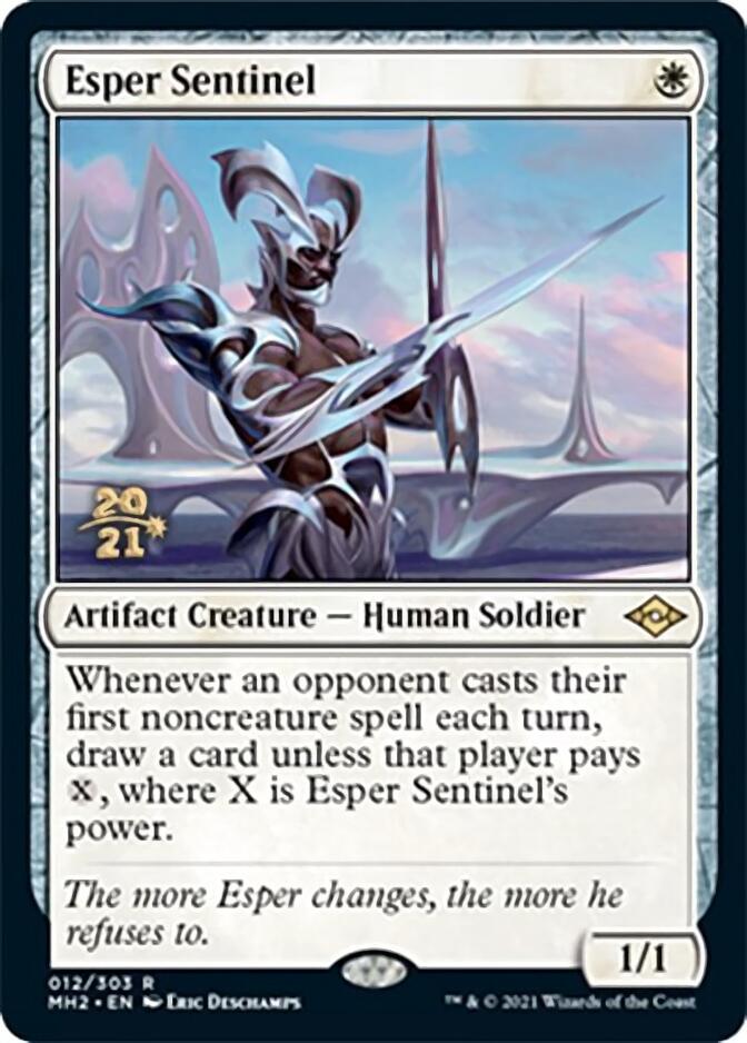 Esper Sentinel [Modern Horizons 2 Prerelease Promos] | Galaxy Games LLC