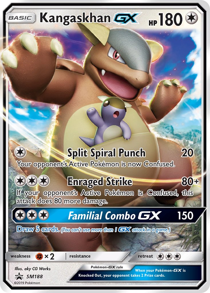 Kangaskhan GX (SM188) [Sun & Moon: Black Star Promos] | Galaxy Games LLC