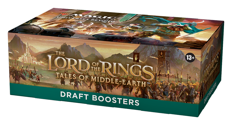 The Lord of the Rings: Tales of Middle-earth - Draft Booster Box | Galaxy Games LLC