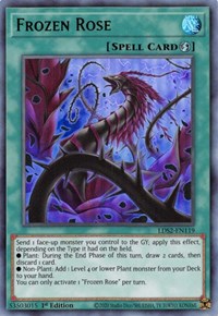 Frozen Rose (Green) [LDS2-EN119] Ultra Rare | Galaxy Games LLC