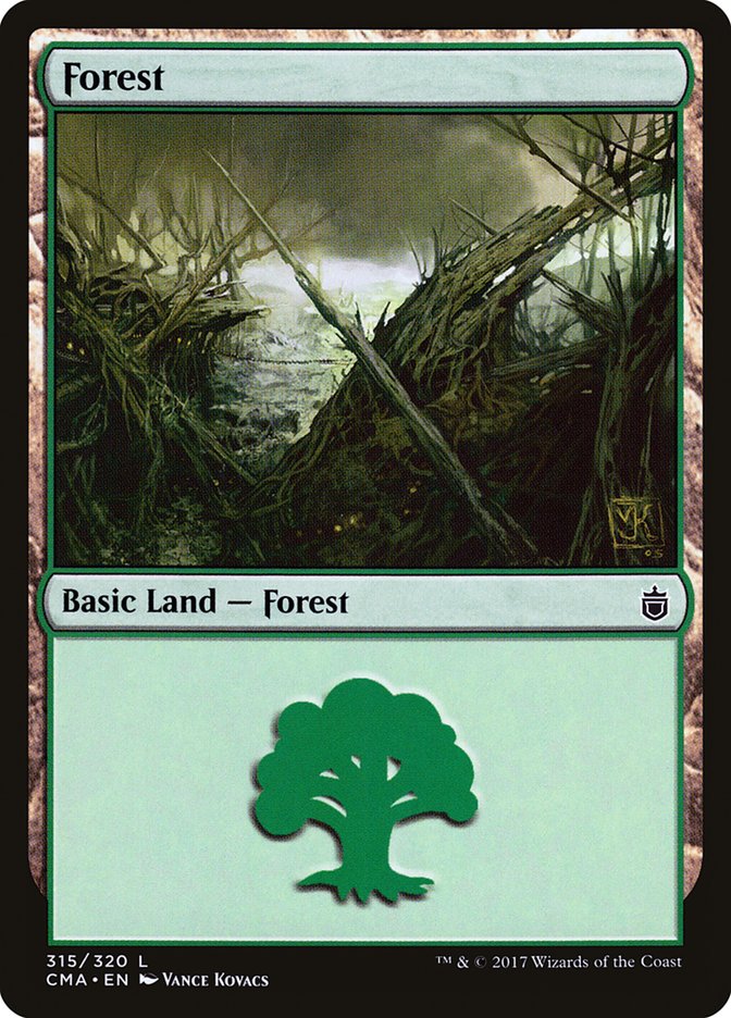 Forest (315) [Commander Anthology] | Galaxy Games LLC