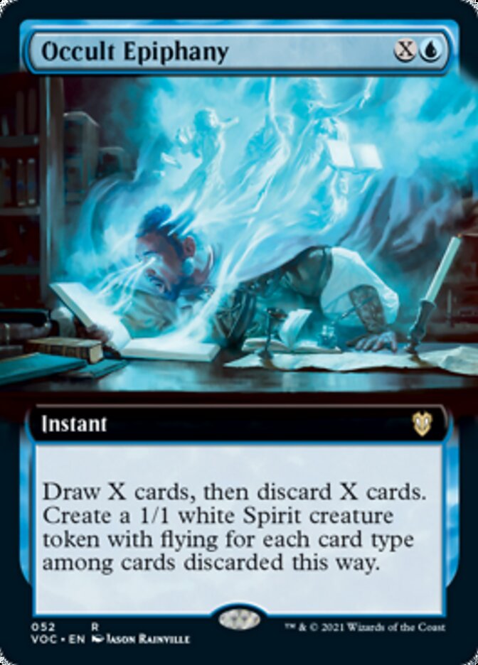 Occult Epiphany (Extended Art) [Innistrad: Crimson Vow Commander] | Galaxy Games LLC