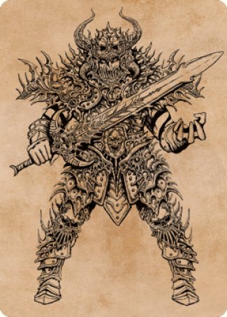 Sarevok, Deathbringer Art Card [Commander Legends: Battle for Baldur's Gate Art Series] | Galaxy Games LLC