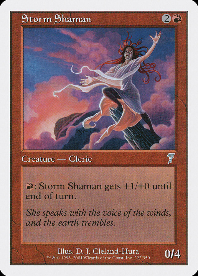 Storm Shaman [Seventh Edition] | Galaxy Games LLC