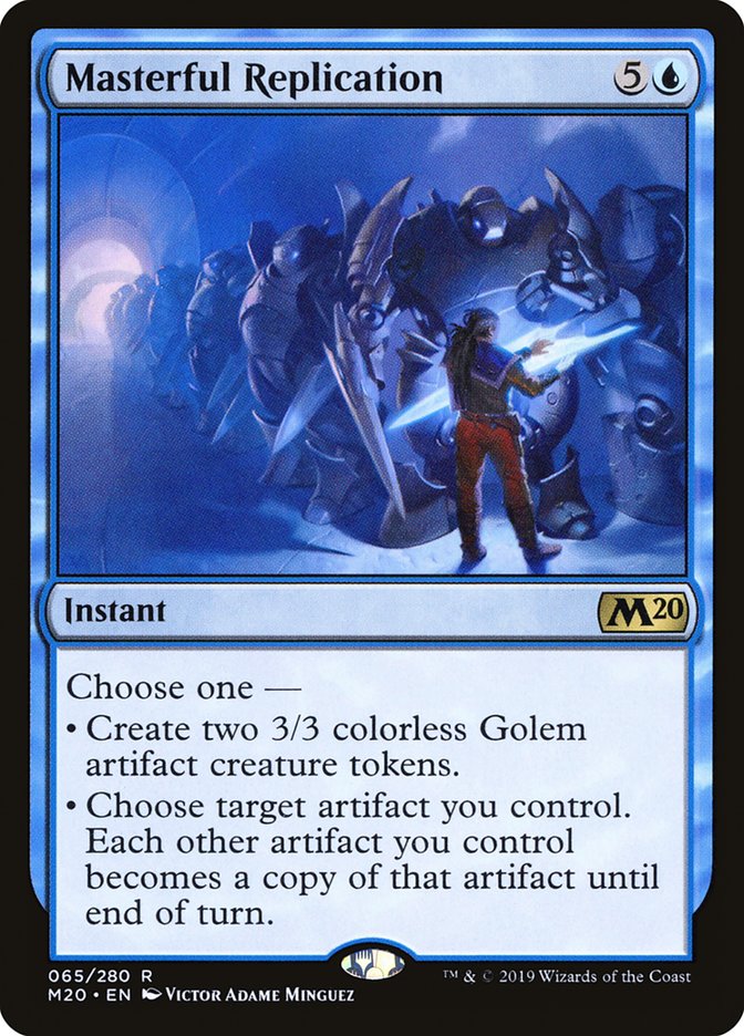 Masterful Replication [Core Set 2020] | Galaxy Games LLC